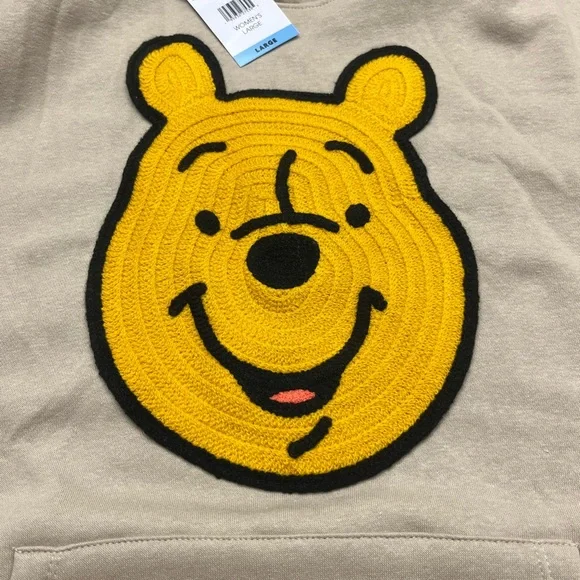Women’s Winnie the Pooh hooded sweatshirt - Size: Large - Brand new with tags - Picture 5 of 8